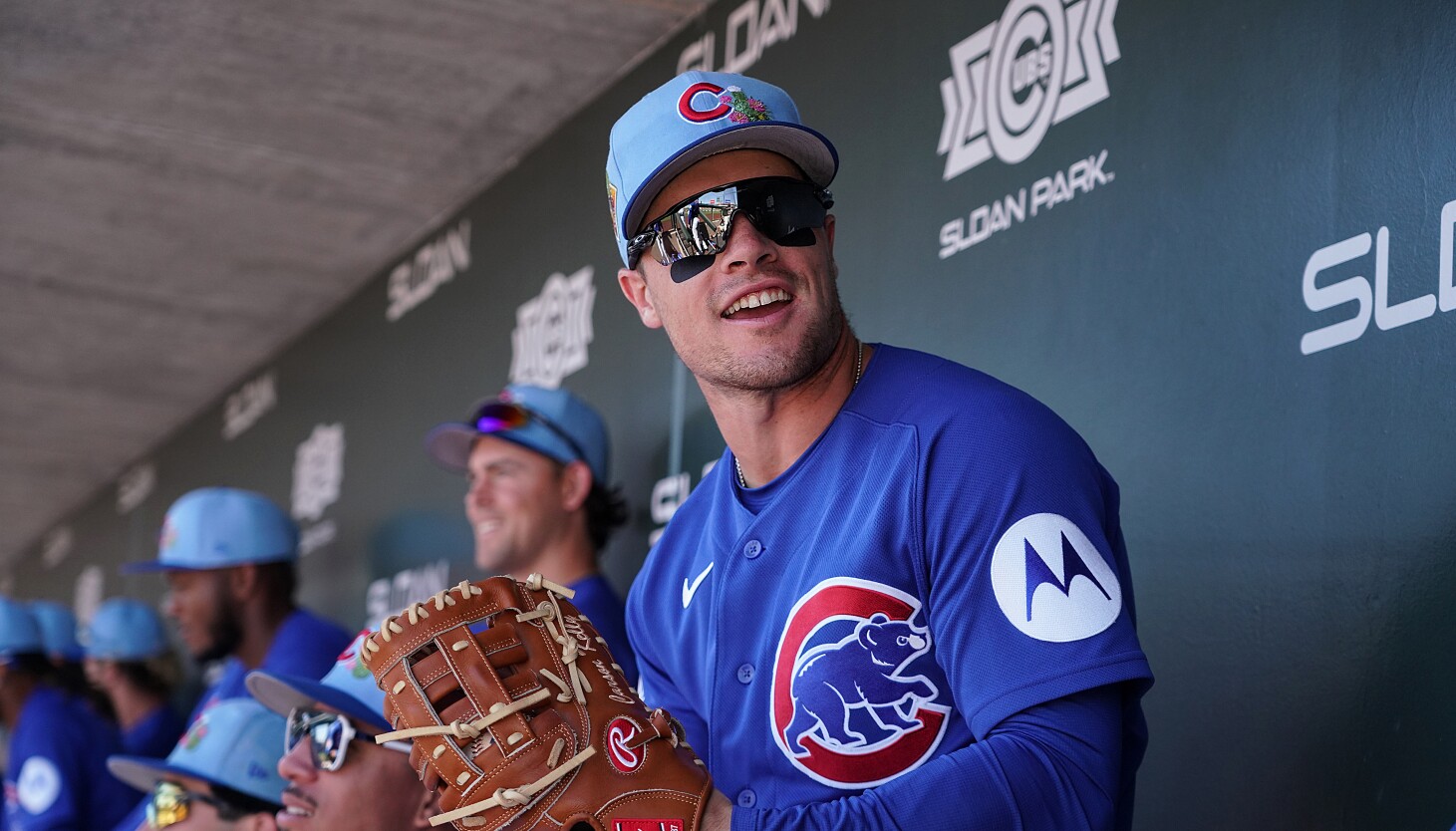 Cubs' Matt Shaw added first base to the list of positions he has played this spring
