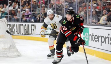 How Artyom Levshunov has improved his defensive play along with the Blackhawks