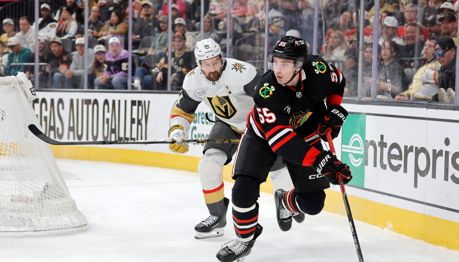 How Artyom Levshunov has improved his defensive play along with the Blackhawks