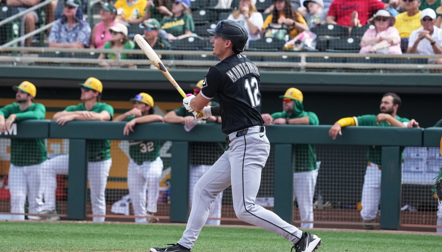 White Sox shortstop Colson Montgomery is a hot shot but not a hot hitter
