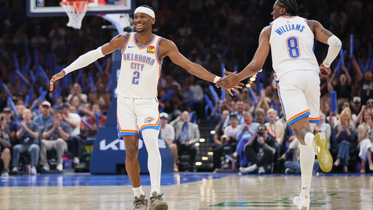 Gilgeous-Alexander scores 30 points and finishes strong as Thunder beat Knicks 111-100