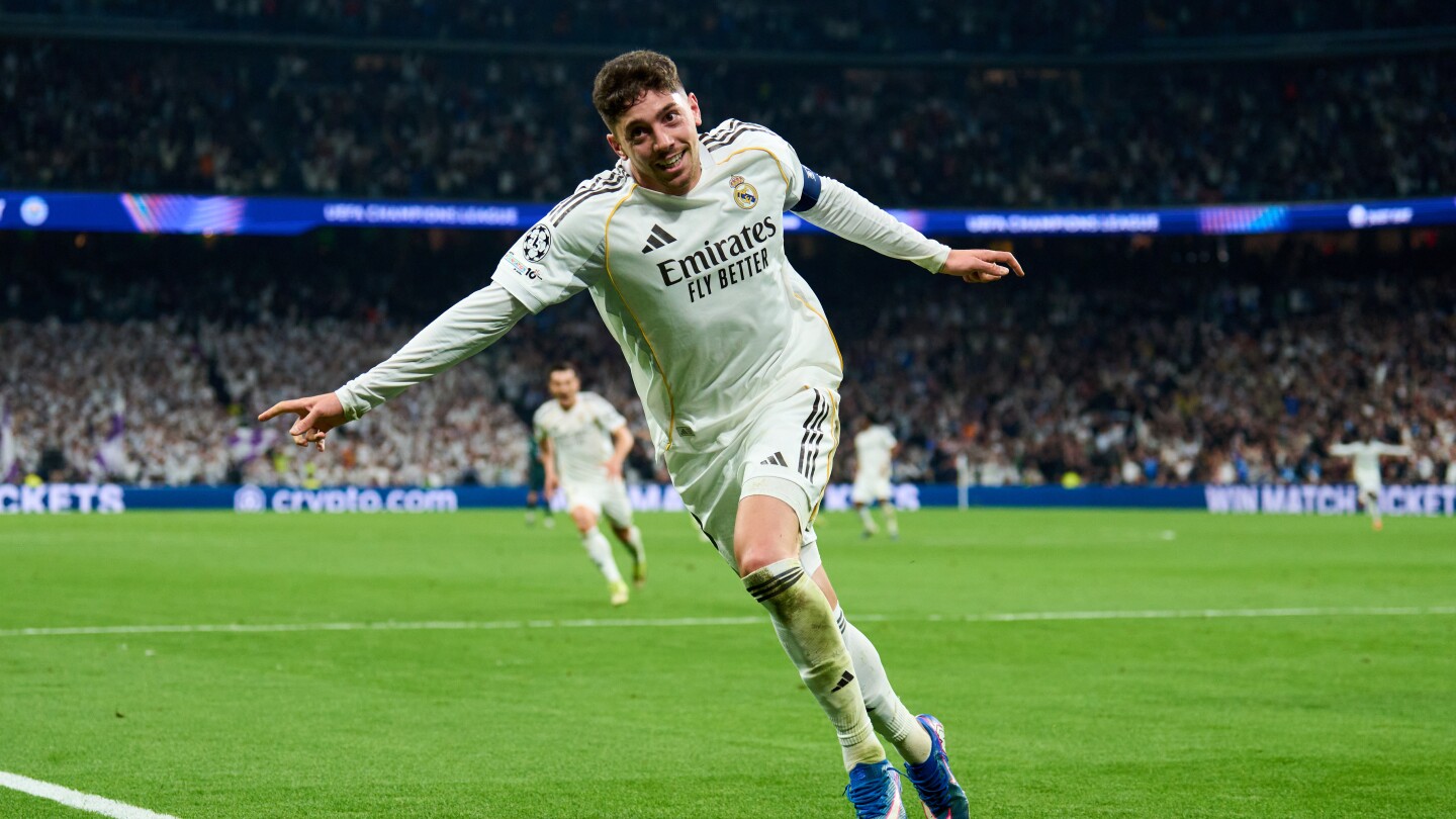 Real Madrid 3-0 Man City: Federico Valverde steals the show with first-half hat trick