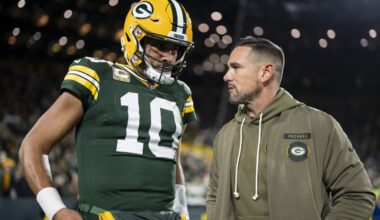 Jordan Love thinks it's "awesome" that the Packers extended Matt LaFleur's contract