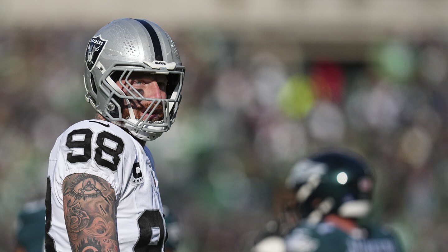 Maxx Crosby's agent fires back at report Ravens were ready to give Maxx Crosby a market-level deal