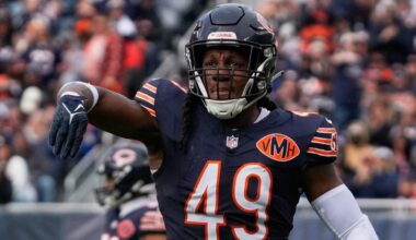 Bears will release LB Tremaine Edmunds
