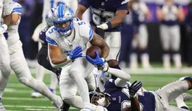 Woody Marks on David Montgomery trade: Looking to have same joy he had with Jahmyr Gibbs