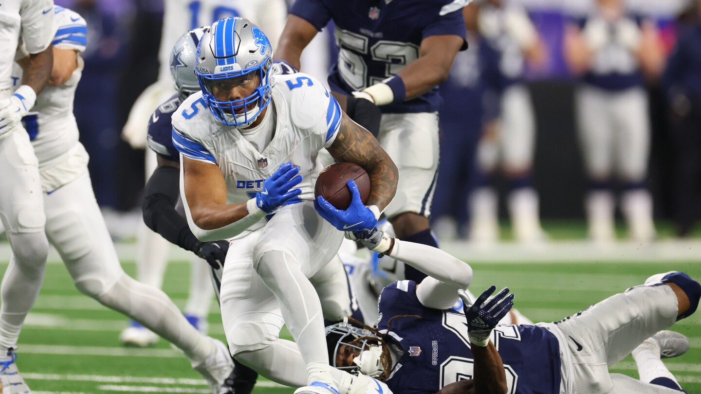 Woody Marks on David Montgomery trade: Looking to have same joy he had with Jahmyr Gibbs