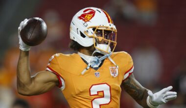 The Buccaneers had tagged the fake Emeka Egbuka account nearly 60 times