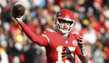 Patrick Mahomes posts throwing video, says he feels great three months after torn ACL