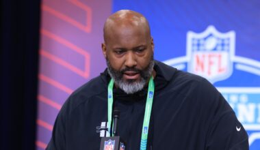Lions GM Brad Holmes: Upcoming extensions affected free agency approach