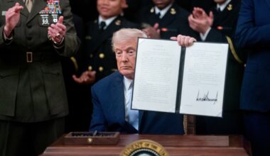 President Trump signs executive order protecting Army-Navy game