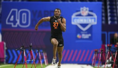 A curious question emerges about Carnell Tate's official 40-yard dash time