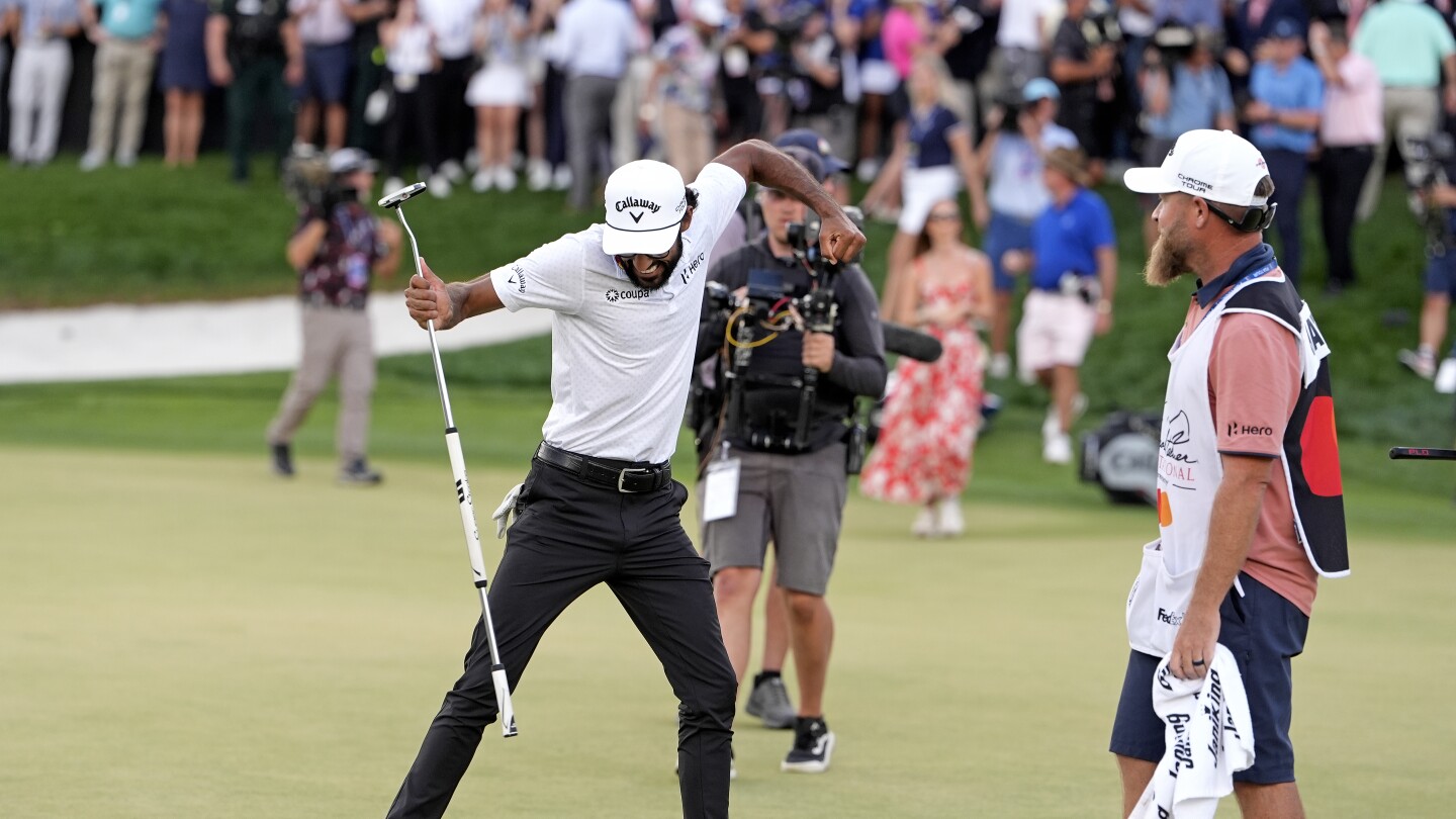 A product of Arnold Palmer's college course, Akshay Bhatia closes boldly to win the King's event