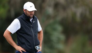 Despite switching back to old driver, Scottie Scheffler (72) still frustrated off tee