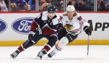 Makar scores twice, Avalanche rally past Blackhawks