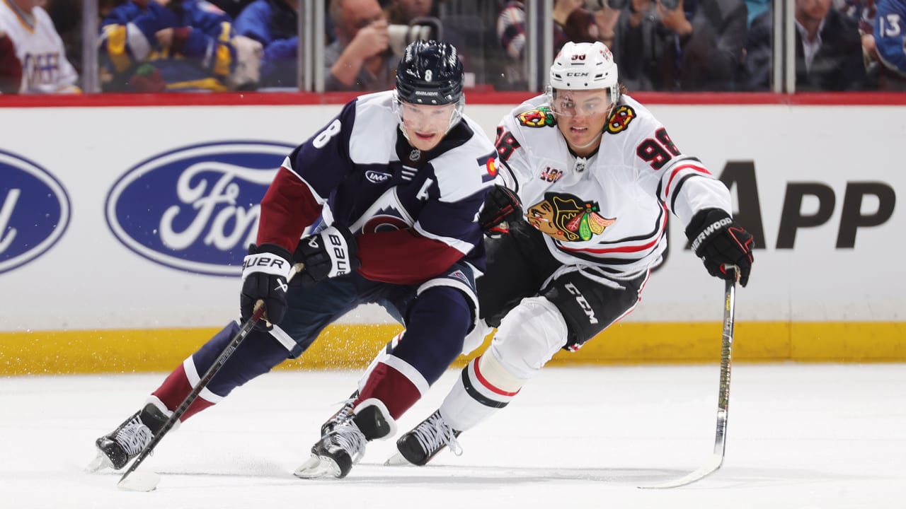 Makar scores twice, Avalanche rally past Blackhawks