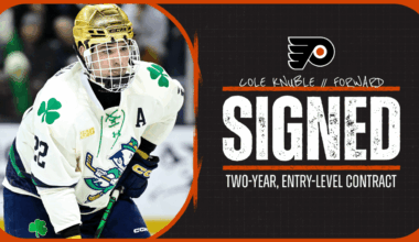 Flyers Sign Cole Knuble to Entry-Level Contract