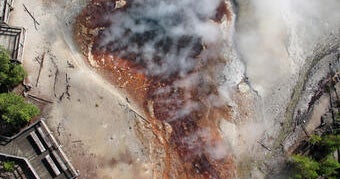 World's largest acidic geyser erupts again in Yellowstone after years of silence