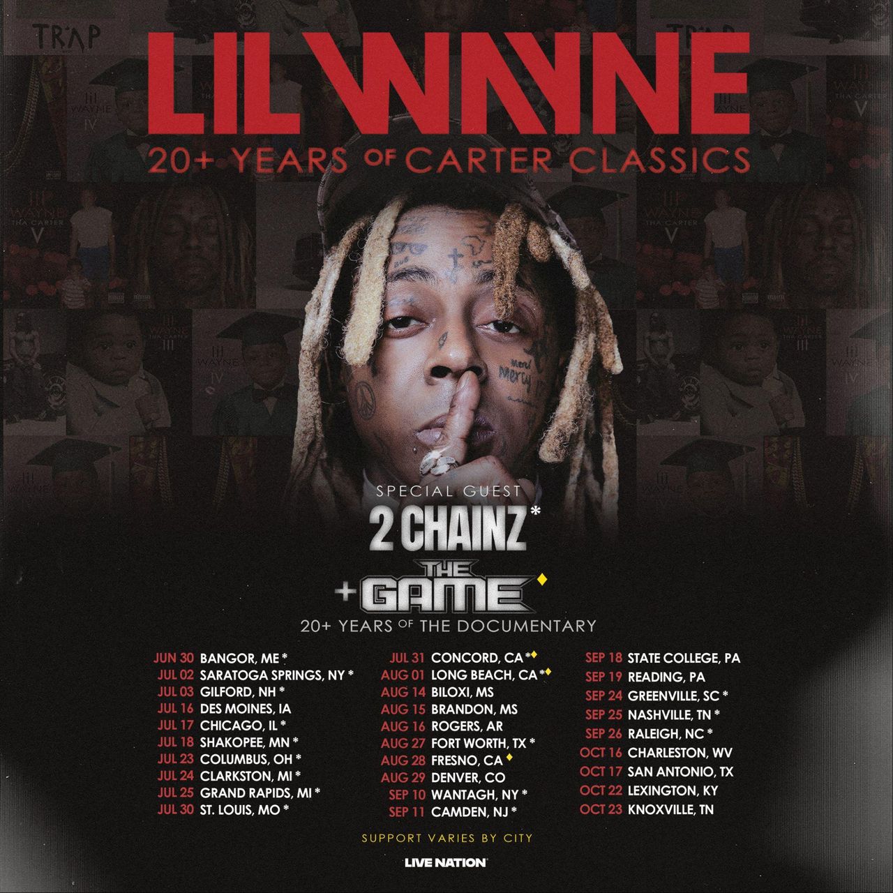 Lil Wayne 2026 tour