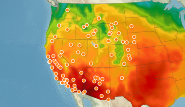 The US is on the verge of an all-time heat record for March