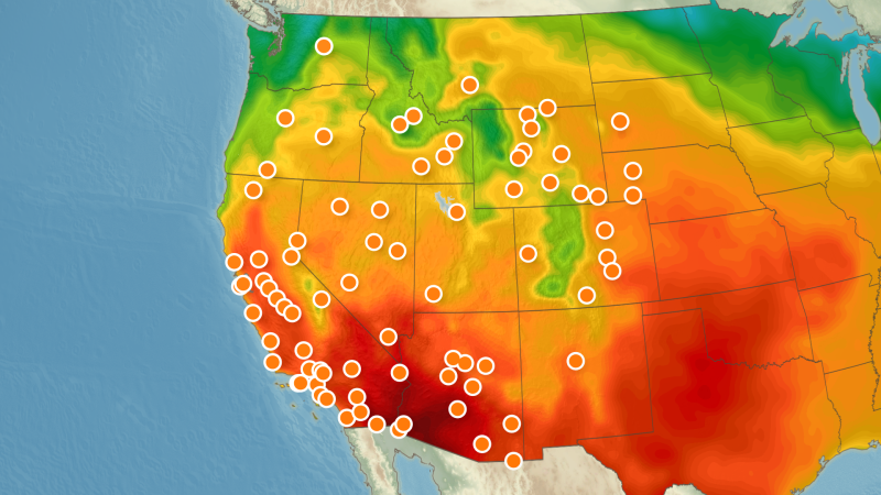 The US is on the verge of an all-time heat record for March