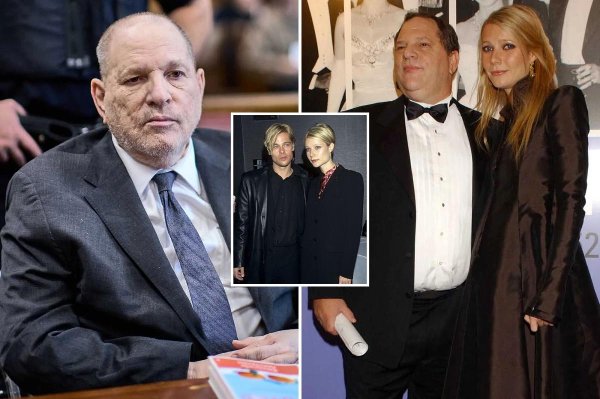 Harvey Weinstein whines that Gwyneth Paltrow betrayed him