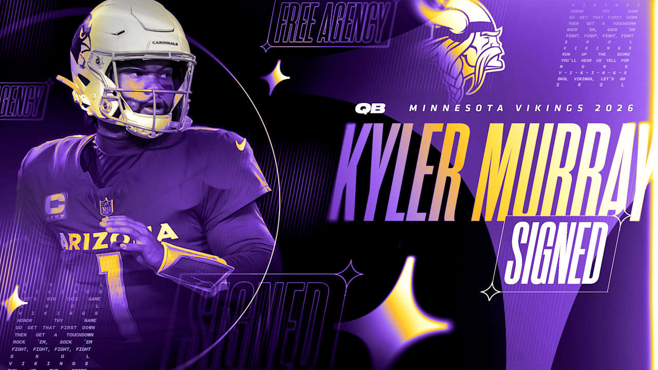 Vikings Sign Quarterback Kyler Murray