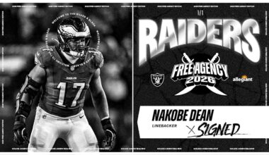 Raiders sign LB Nakobe Dean