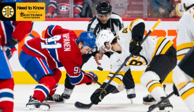 Need to Know: Bruins at Canadiens