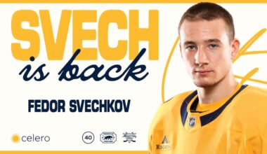 Predators Sign Fedor Svechkov to Two-Year, $2.5 Million Contract