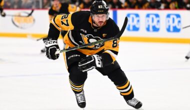 Crosby day to day for Penguins with lower-body injury