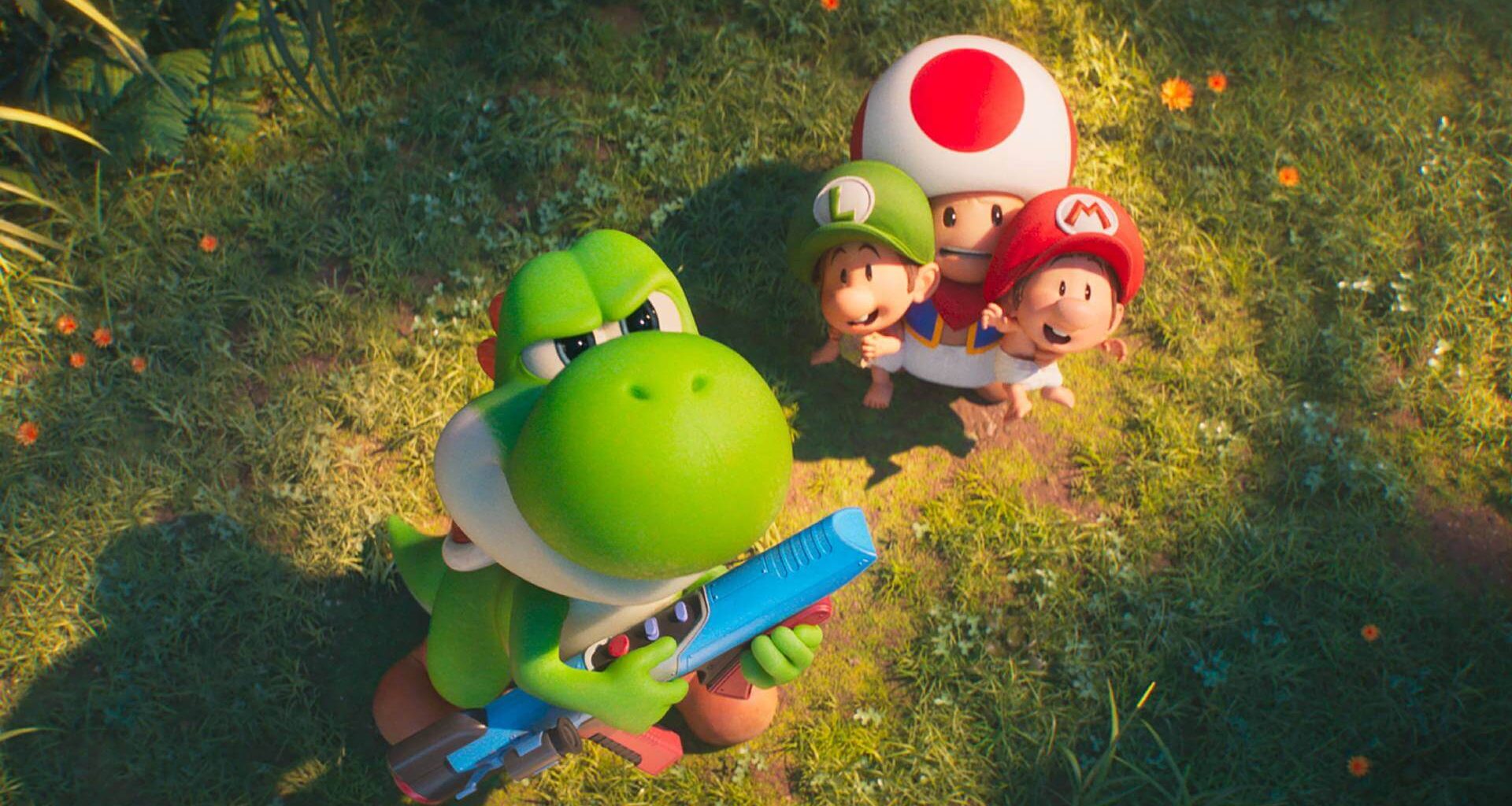 Mario levels up, Michael moonwalks into theaters