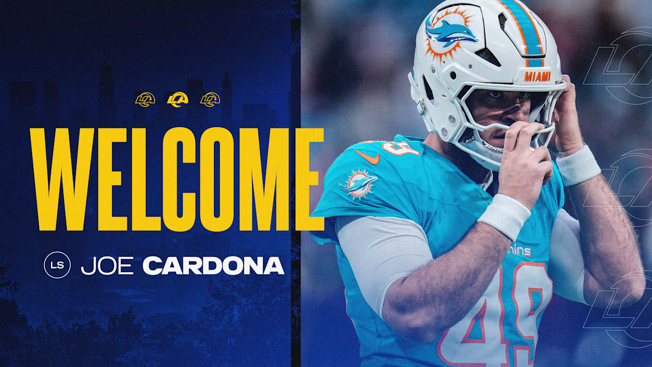 Rams agree to terms with long snapper Joe Cardona on two-year deal