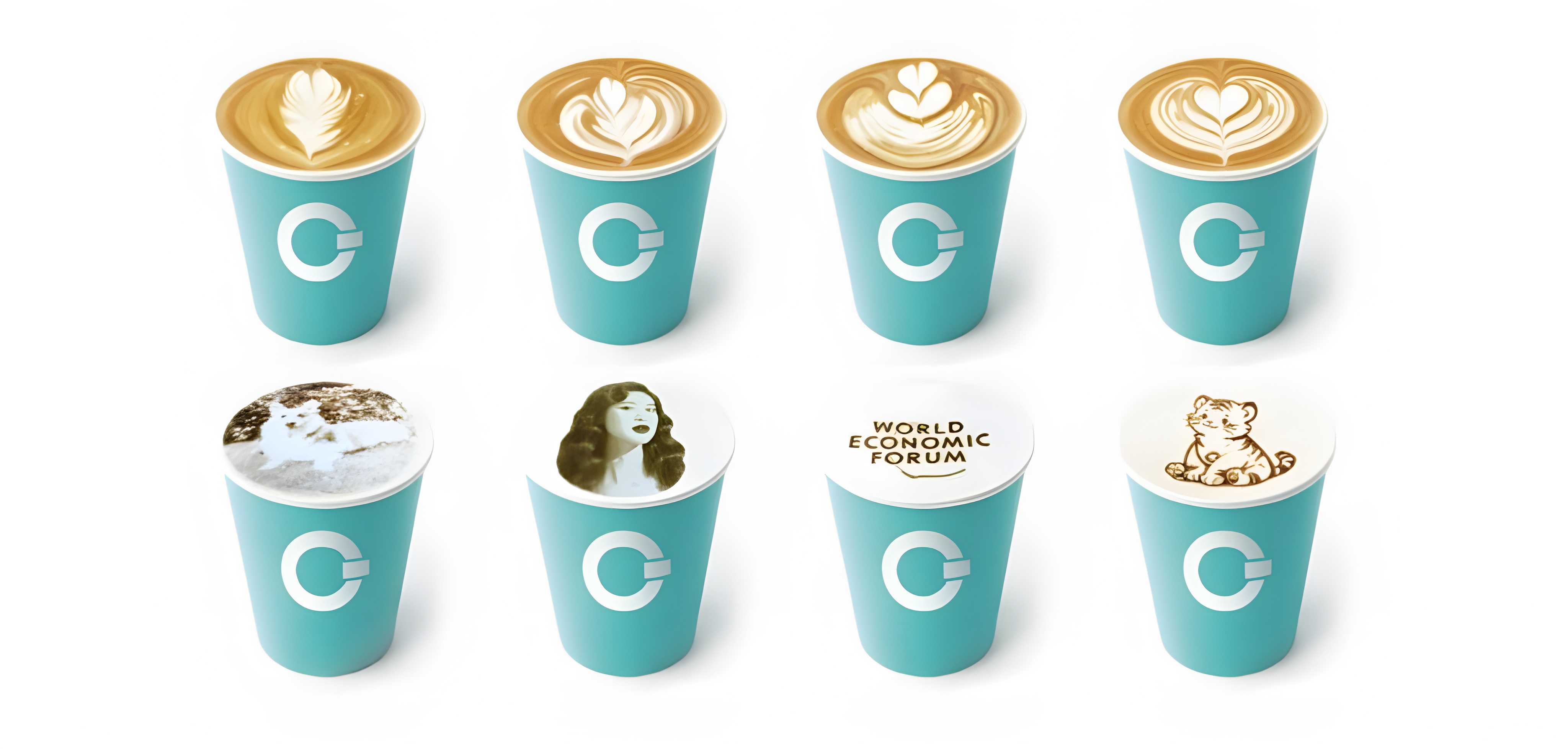 COFEPLUS Robot Coffee Latte Art Presentation