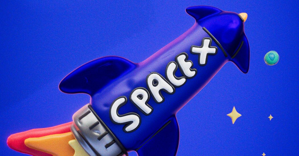 Musk’s SpaceX Goals Shift Ahead of Its I.P.O.