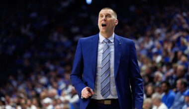 Kentucky coach Mark Pope has found a new target outside of the United States