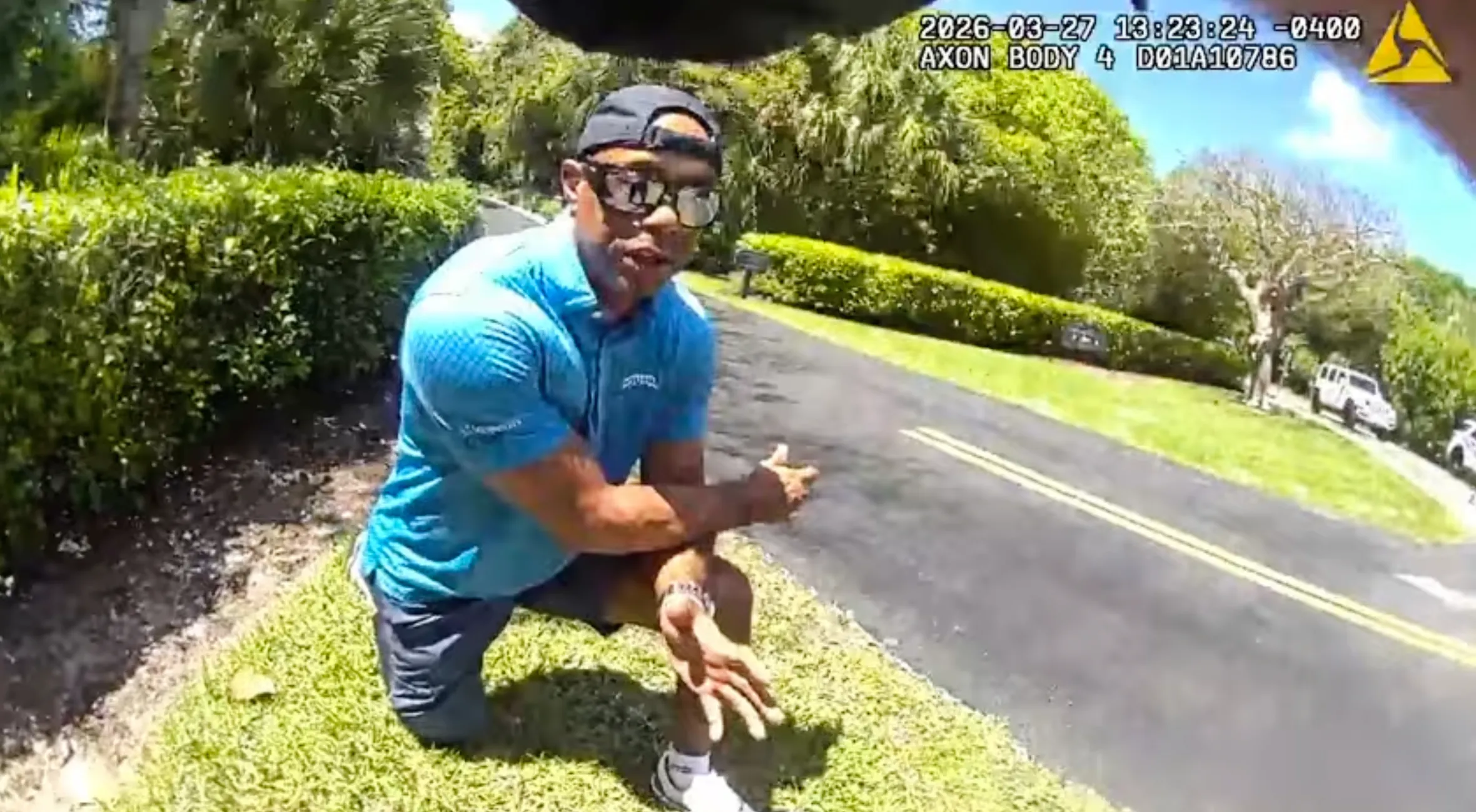Tiger Woods Crash Golf