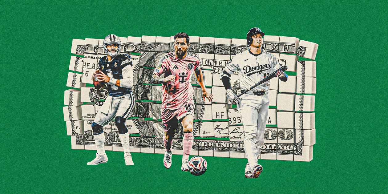 Prescott, Messi, Ohtani and more: How the world’s biggest sports stars get paid