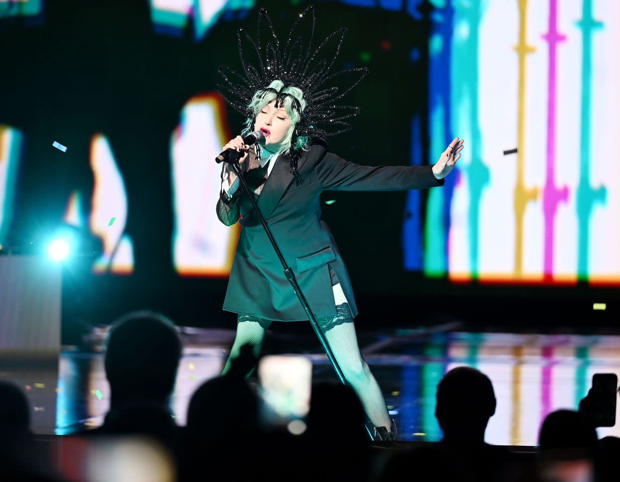 Cyndi Lauper performs in Las Vegas on April 24, 2026Credit: Denise Truscello