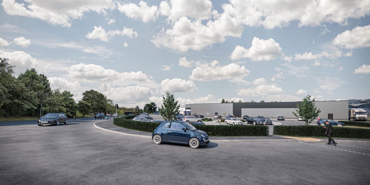 First look visualisations of the proposed Aldi store in Blaydon, Gateshead