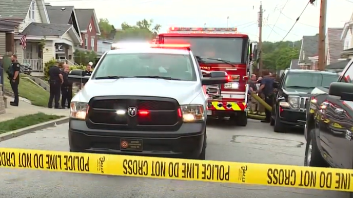 Multiple crews rush to scene of house fire in Newport