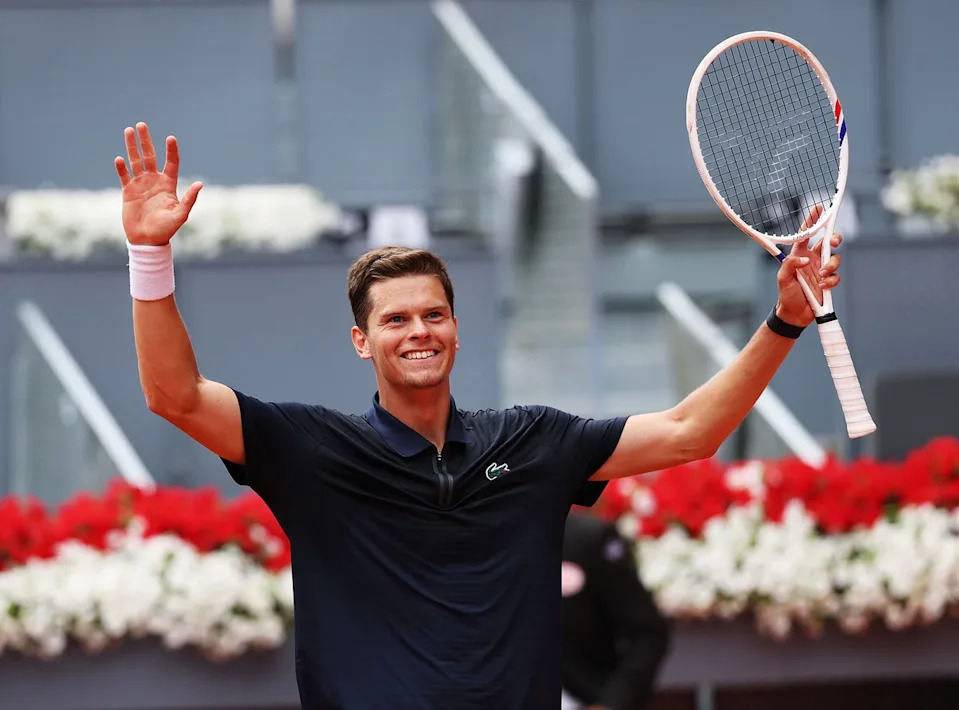 Alexander Blockx continued an excellent start to his clay season with a win over Casper Ruud (Getty)