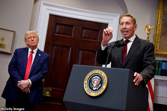 Larry Ellison, who chairs the company, is a longtime tech ally and friend of Trump