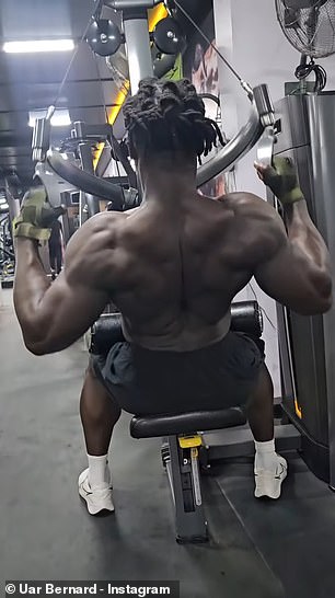 He also boasts 11-inch hands and 6 percent body fat