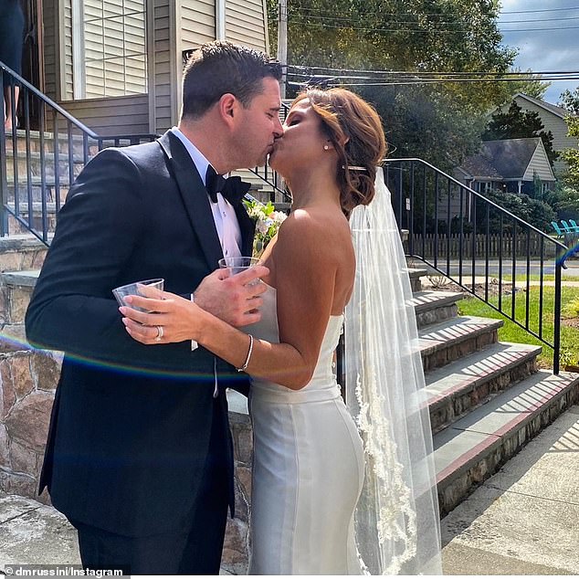 Dianna Russini married fast food executive Kevin Goldschmidt in 2020 during the pandemic