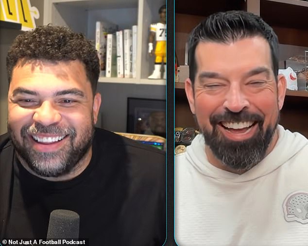 Cam Heyward, a former OSU star, couldn't help but ask Day about the allegations