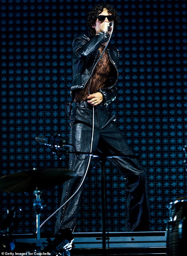 Sombr was also among the cavalcade of boldfaced names to hit the stage at Day 2 of Coachella, performing a medley of his hits