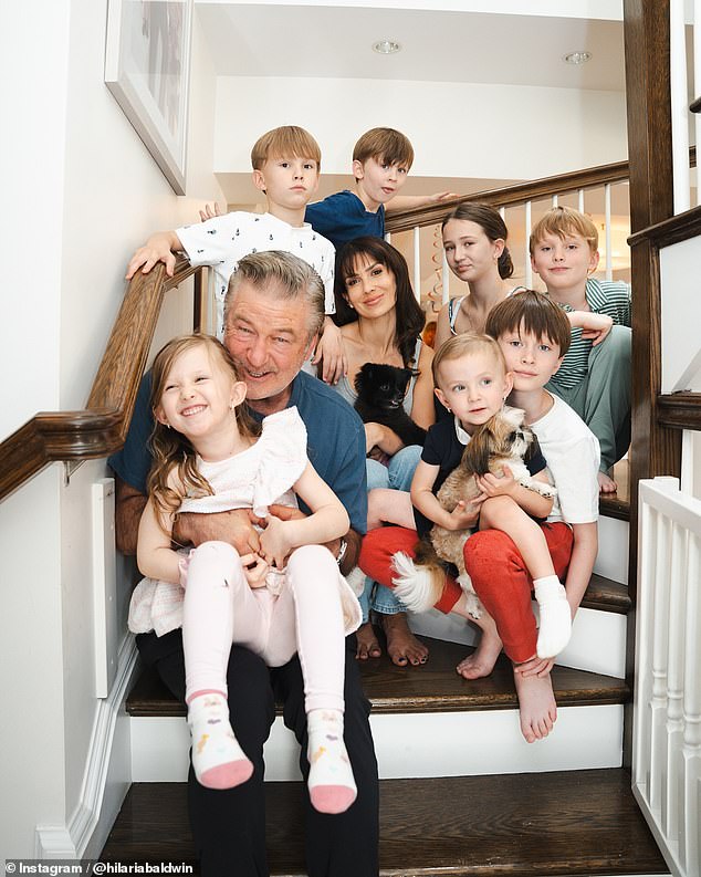 Following the incident, Baldwin spent significantly more time at home with his wife Hilaria and their seven children: Carmen, Rafael, Leonardo, Romeo, Eduardo, Maria and Ilaria