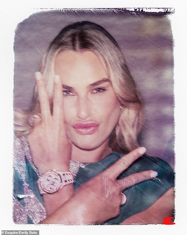 She says she is 'completely different' to the aggressive character she is on the court