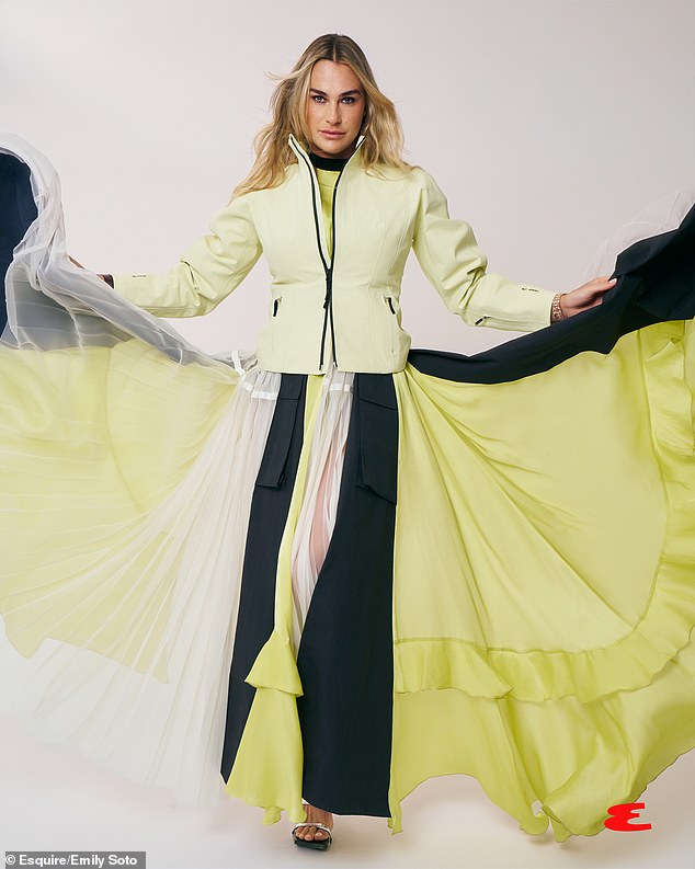 The world No 1 women's tennis star says she would alternatively be a boxer or plus-size model